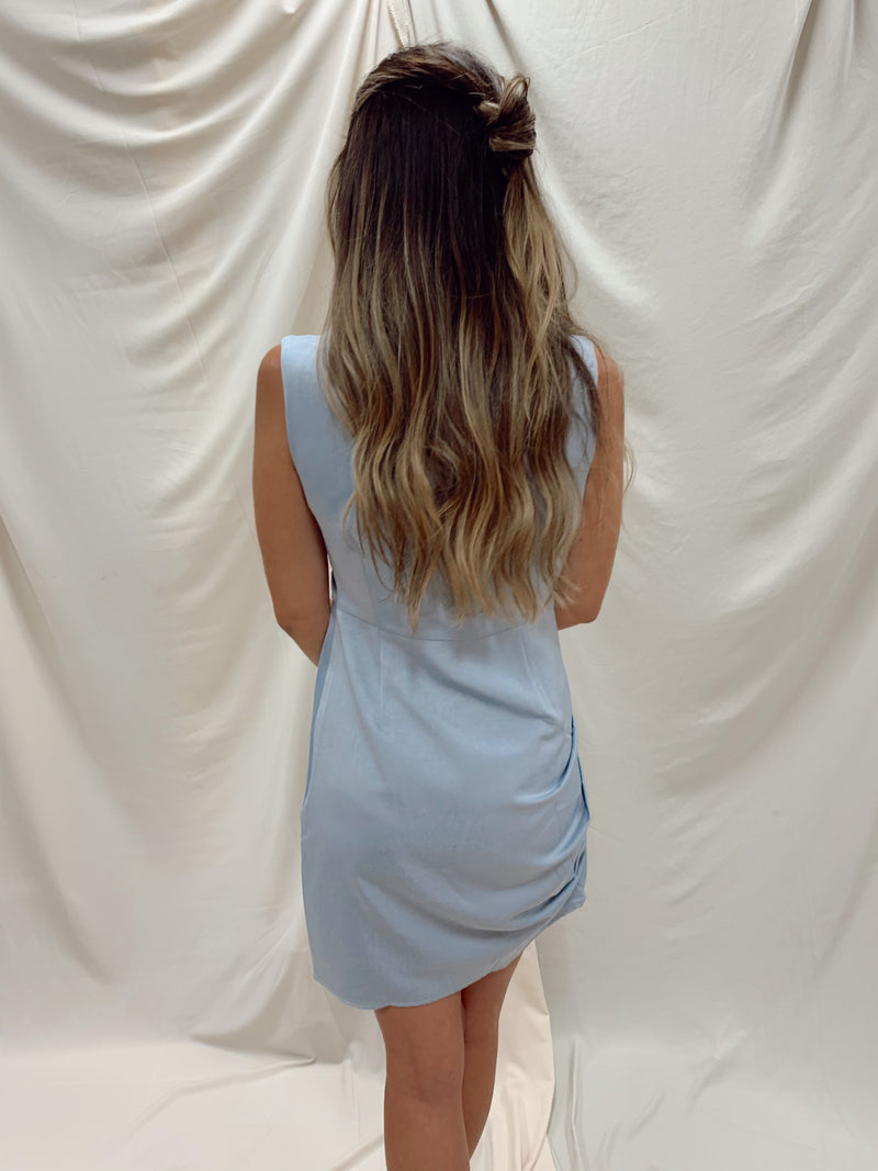 MARCA LIGHT BLUE DRESS