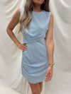 MARCA LIGHT BLUE DRESS