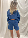 EVAN NAVY SWEAT SET
