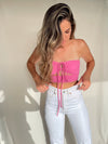 MONET HOT PINK TOP