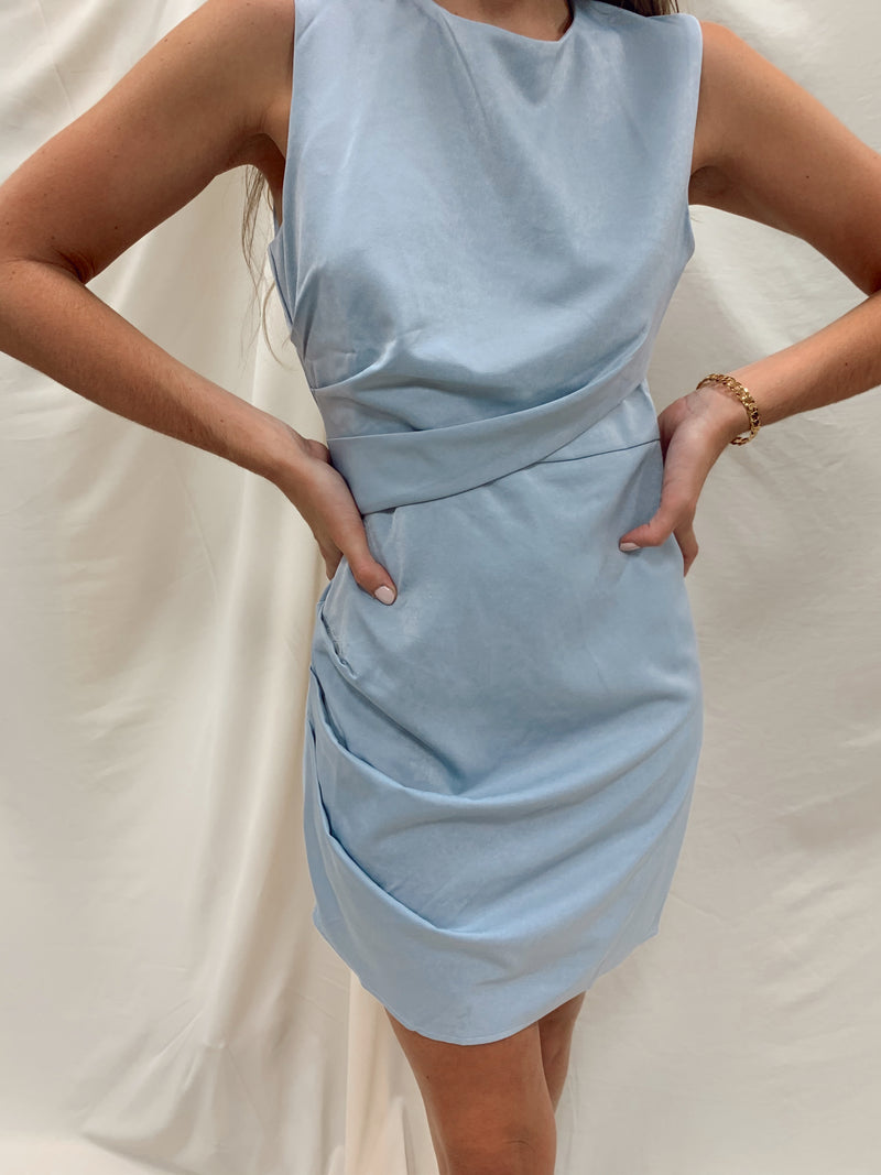 MARCA LIGHT BLUE DRESS