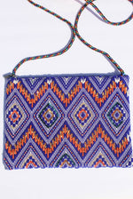 Justine Tribal Beaded Crossbody
