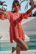 MELBOURNE CROCHET DRESS
