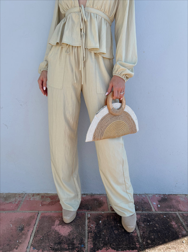TENERIFE SAGE TROUSERS