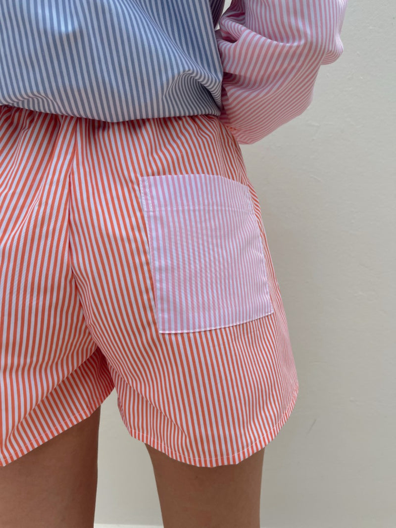 HIDEAWAY SHERBERT STRIPE SHORTS